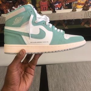 Turbo green Jordan 1s
